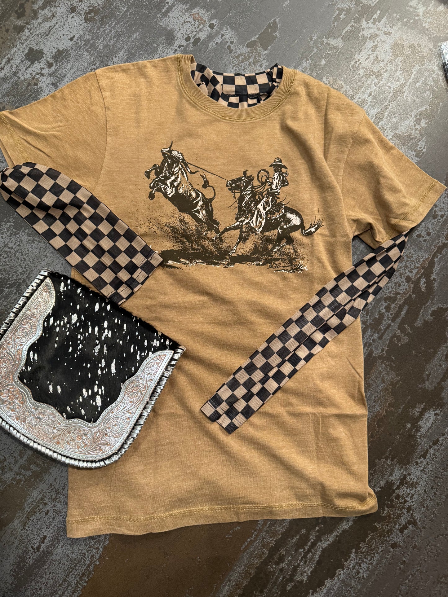 Black Buckle Crossbody