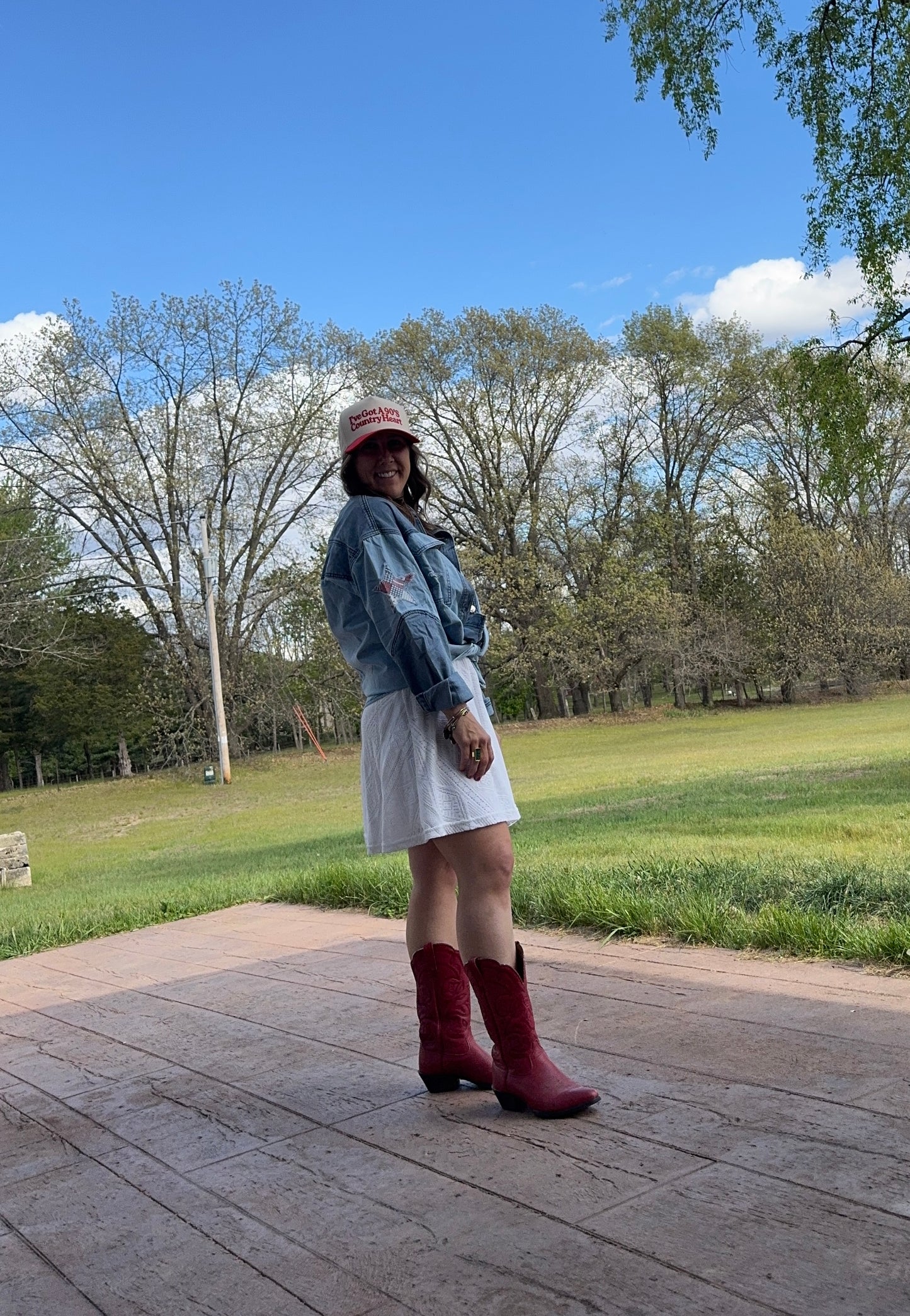 Stars and Patches Denim Shirt