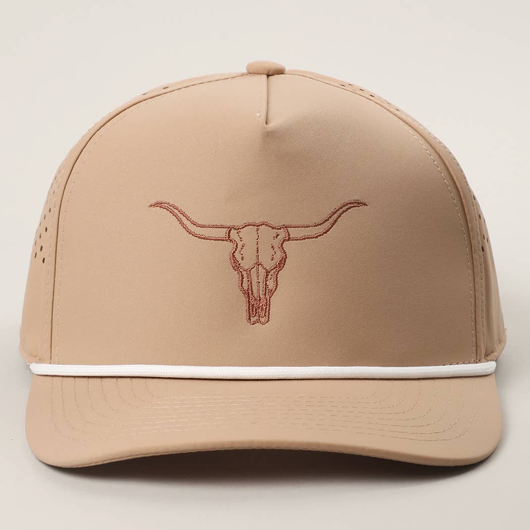 Longhorn Embroidered Hat