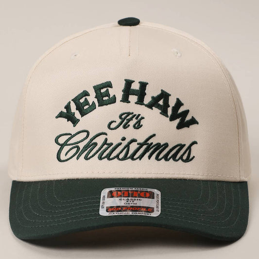 YEE HAW IT'S CHRISTMAS Trucker Hat