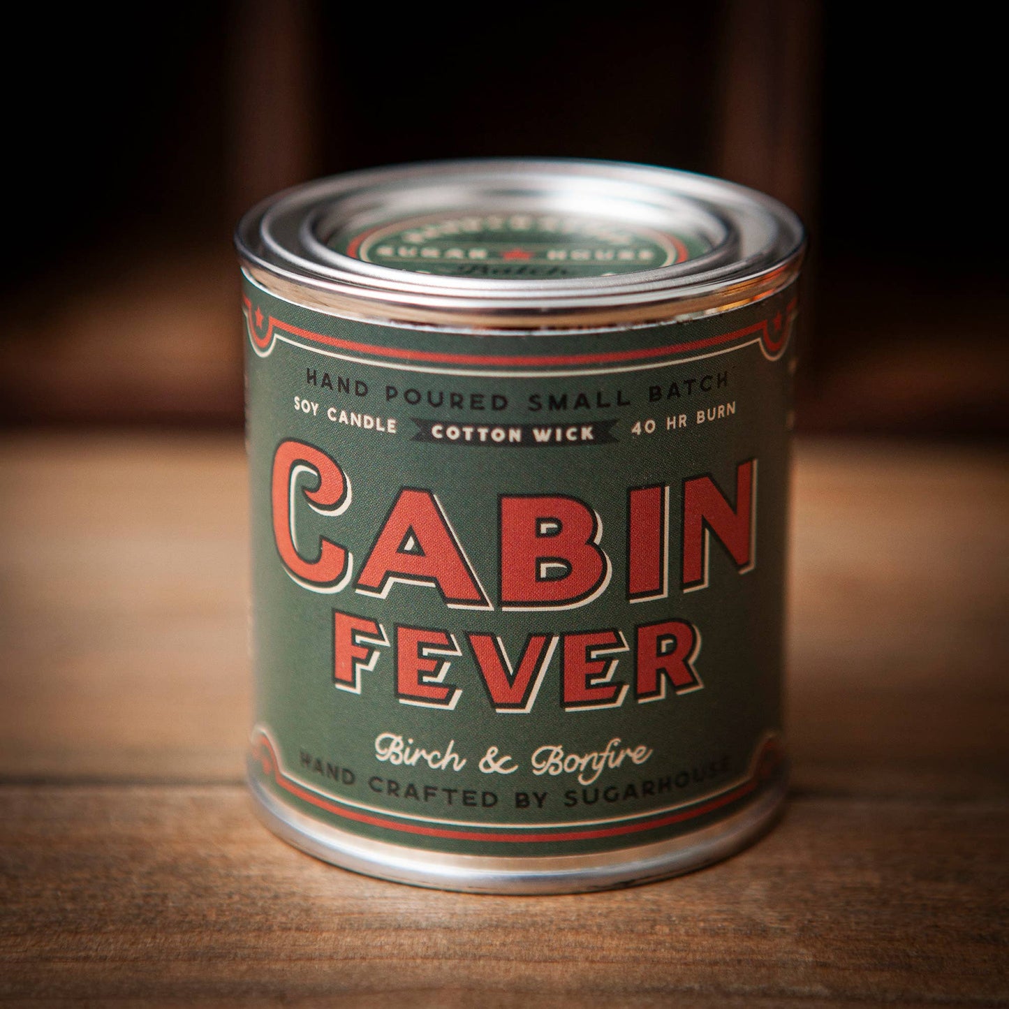 Cabin Fever Soy Paint Can Candle